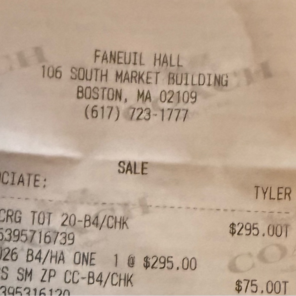Coach Cargo tote bag 20 
New without tags - Picture 6 of 6